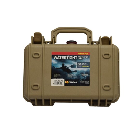 Pelican Protector Watertight Case 1170 Tan Grassroots - Picture 1 of 9